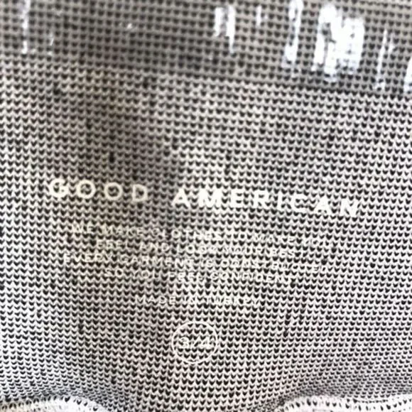 Good American XL Seamless Core Power Ribbed White Leggings - Picture 3 of 6